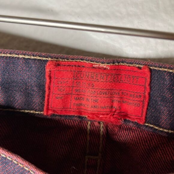 Current/Elliot the easy stiletto Merced red died jeans - Picture 4 of 5